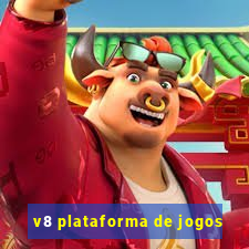 v8 plataforma de jogos