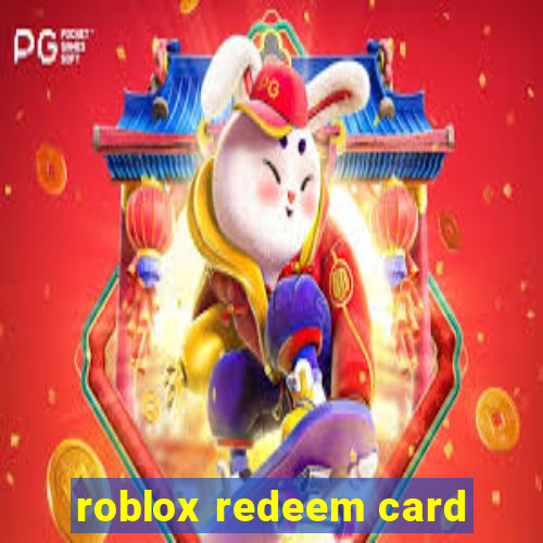 roblox redeem card