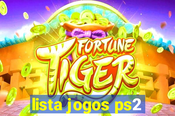 lista jogos ps2